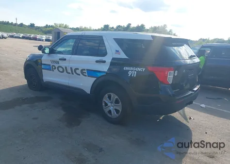 2024 Ford Police Interceptor from USA, damaged, VIN 1FM5K8AB1RGA82433